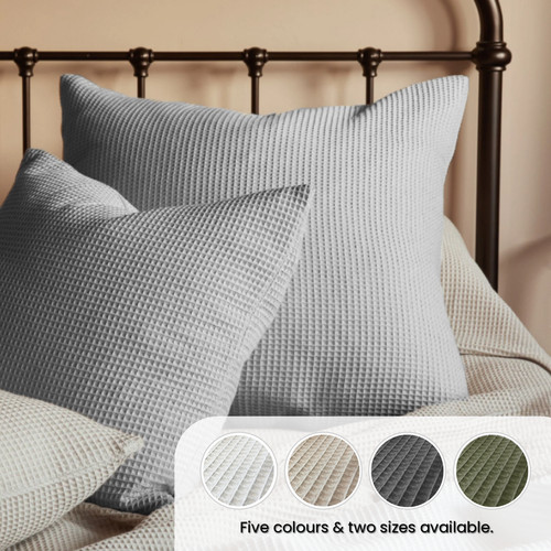 Waffle cushion covers pack - cushion,