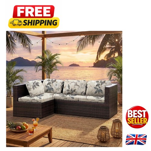 Floral stretch sofa cushion - stretch,