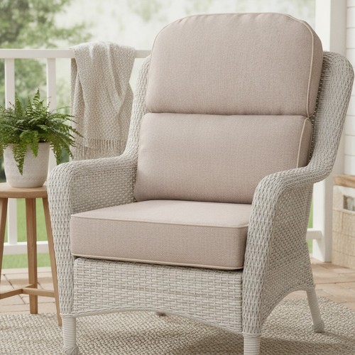 Low back conservatory cushion - back,