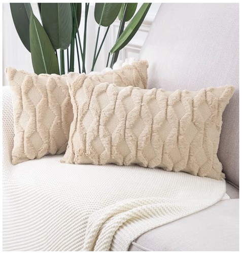 Boho cushion covers - cushion, taupe